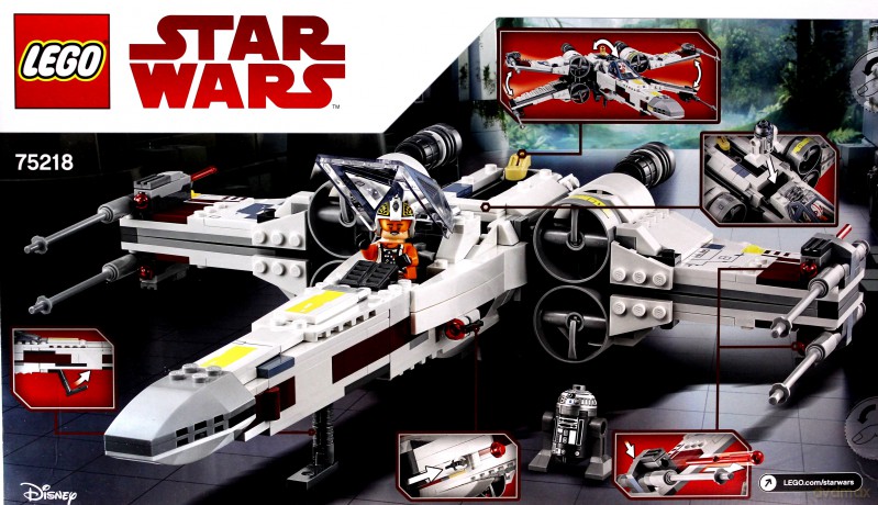 LEGO Star Wars X-Wing Starfighter (Gwiezdne Wojny) (75218)  [KLOCKI]