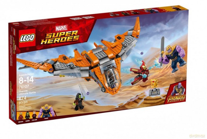 LEGO Super Heroes Thanos ostateczna walka (76107) [KLOCKI]