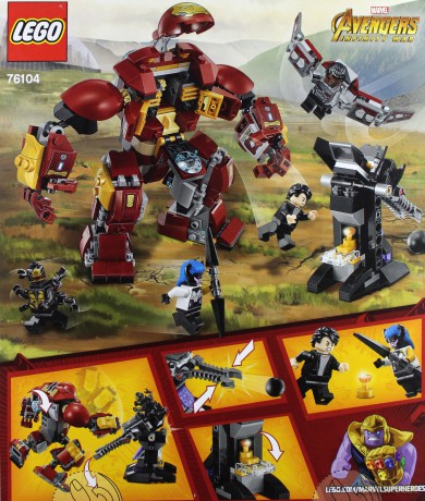 LEGO Super Heroes Walka w Hulkbusterze (76104) [KLOCKI]