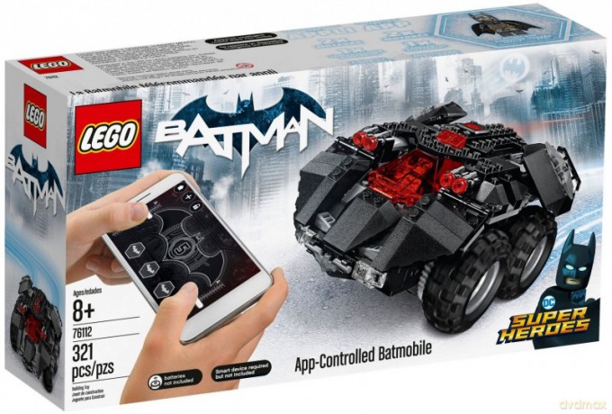 LEGO Super Heroes Zdalnie sterowany Batmobil (76112) [KLOCKI]