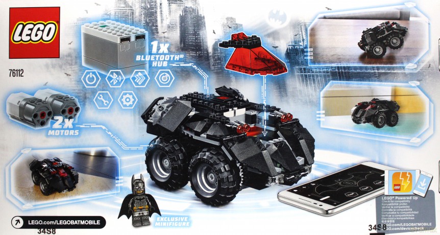 LEGO Super Heroes Zdalnie sterowany Batmobil (76112) [KLOCKI]