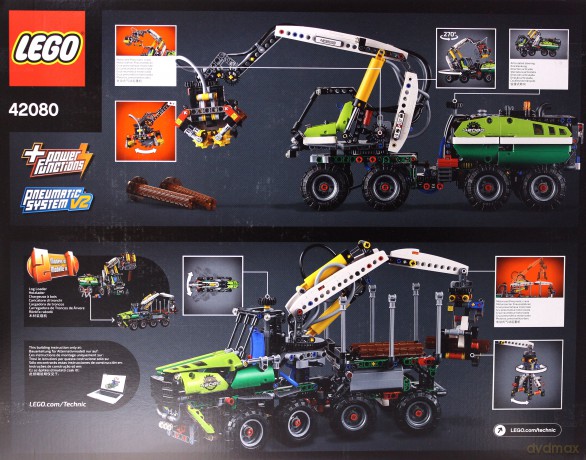 LEGO Technic Maszyna leśna (42080) [KLOCKI]