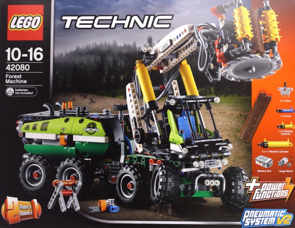 LEGO Technic Maszyna leśna (42080) [KLOCKI]