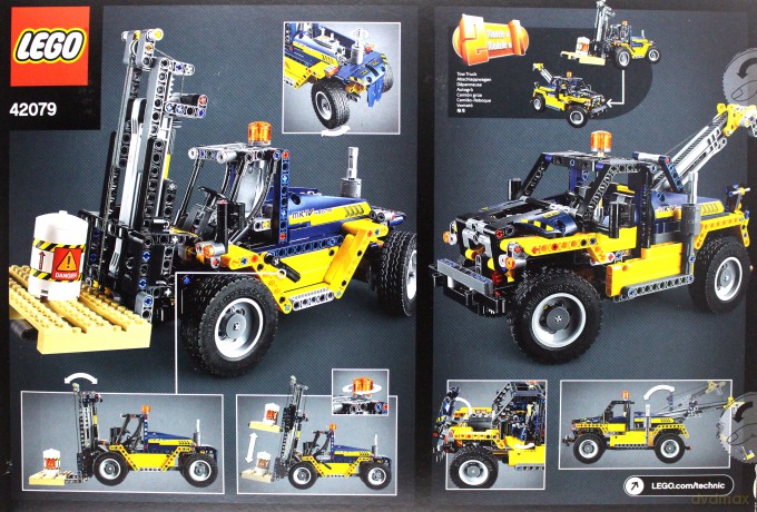 LEGO Technic Wózek widłowy (42079) [KLOCKI]