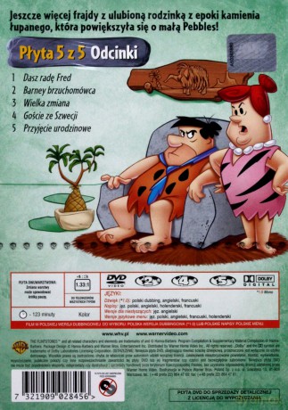Flintstonowie sezon 3 cz.5 [DVD]