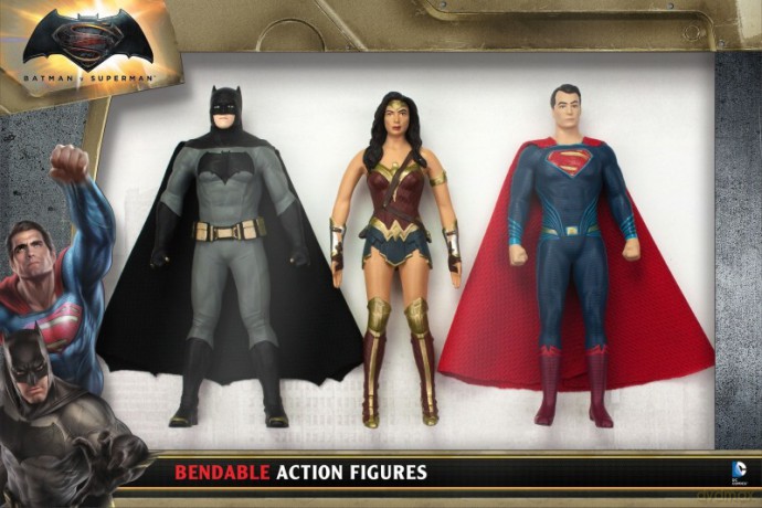 Zestaw 3 figurek NJ Croce Batman vs Superman [FIGURKA]