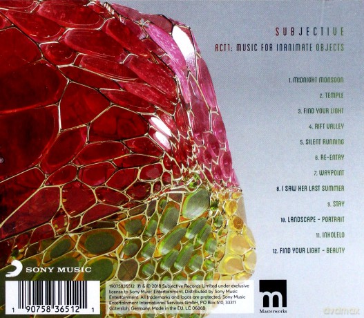 Subjective: Act One - Music for Inanimate Objects [CD]