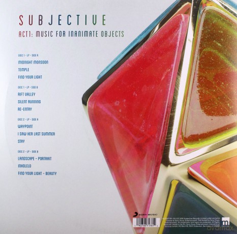 Subjective: Act One - Music for Inanimate Objects [2xWinyl]