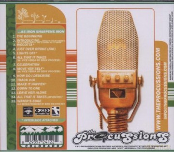 The Procussions: As Iron Shapens Iron [CD]