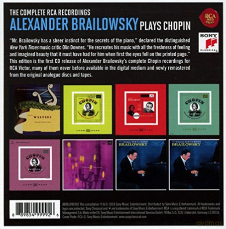 Alexander Brailowsky: Alexander Brailowsky Plays Chopin - The Complete RCA Recordings [8CD]