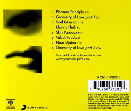 Jean-Michel Jarre: Geometry of Love [CD]