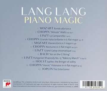 Lang Lang: Piano Magic [CD]