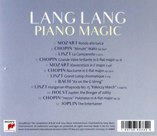 Lang Lang: Piano Magic [CD]