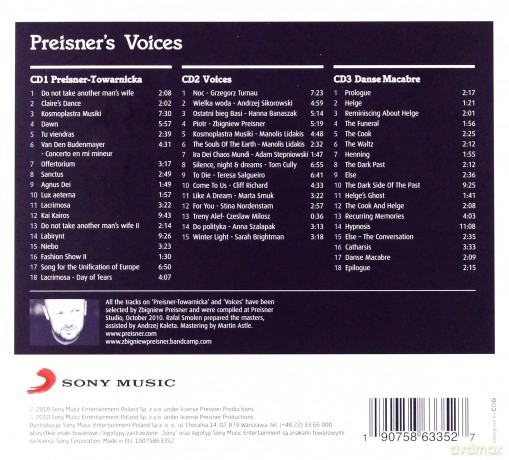 Preisner's Voices [3CD]