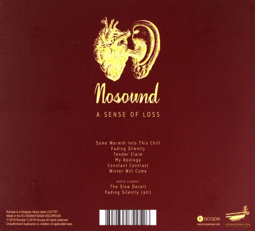 Nosound: A Sense Of Loss [CD]
