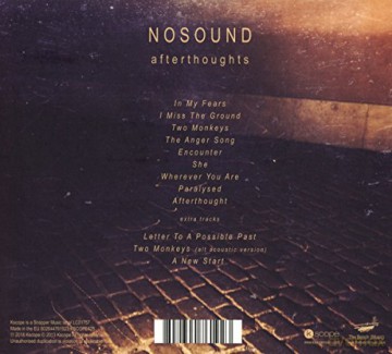 Nosound: Afterthoughts (digipack) [CD]
