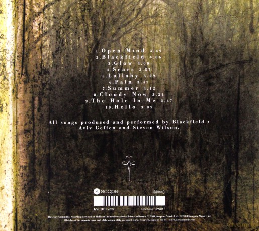 Blackfield: Blackfield (digipack) [CD]