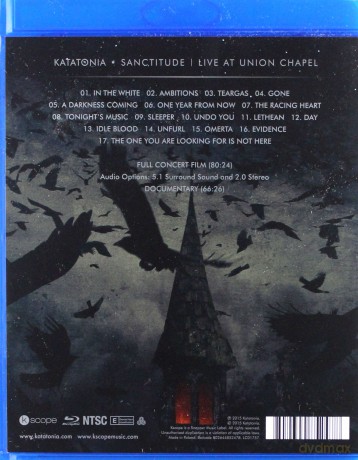 Katatonia: Sanctitude [Blu-Ray]