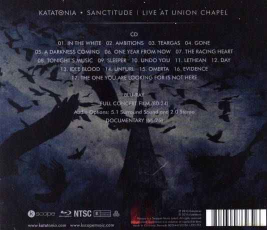 Katatonia: Sanctitude [Blu-Ray]+[CD]
