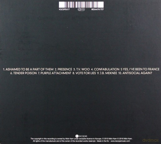 Mick Karn: The Concrete Twin (digipack) [CD]