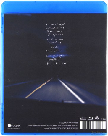 Anathema: The Optimist [Blu-Ray]