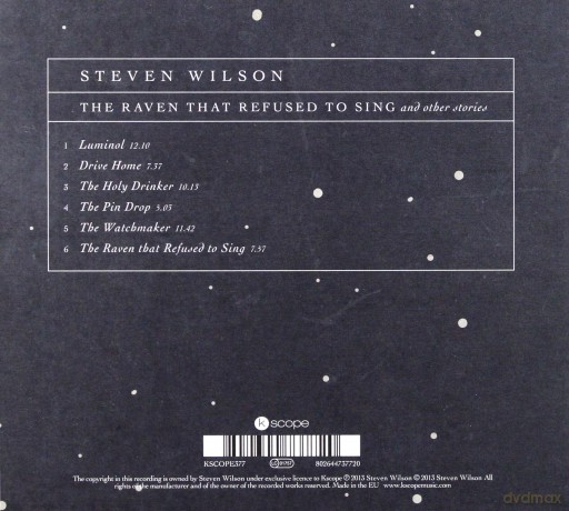 Steven Wilson: The Raven That Refused To Sing [CD]