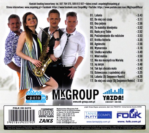 MIG: Lalunia [CD]