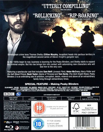 Peaky Blinders: Season 2 [2xBlu-Ray]