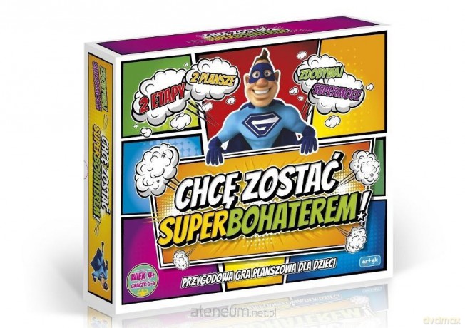 Chcę zostać Superbohaterem [GRA PLANSZOWA]