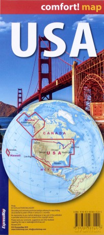 Comfort! map USA 1:4 750 000