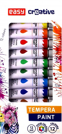 Farba tempera 12 kolorów