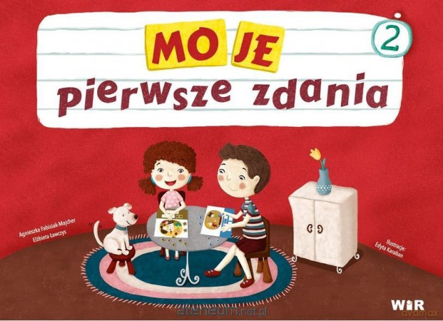 Moje pierwsze zdania cz. 2 - Zestaw tablic - Agnieszka Fabisiak-Majcher, Elżbieta Ławczys [KSIĄŻKA]