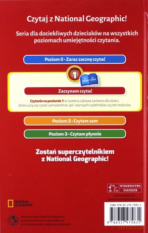 National Geographic Kids. Koty. Poziom 1 [KSIĄŻKA]