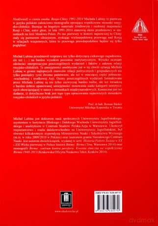 Niedźwiedź w cieniu smoka. Rosja - Chiny 1991-2014 - Michał Lubina [KSIĄŻKA]