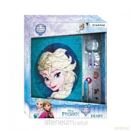 Pamiętnik z cekinami Frozen