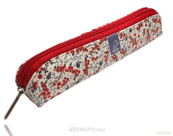 Piórnik mini Kwiatki czerwone PM-24