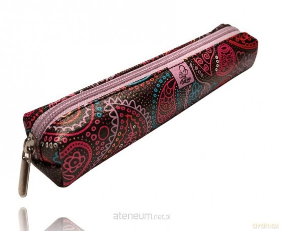 Piórnik mini prostokąt Bordo PPM-01