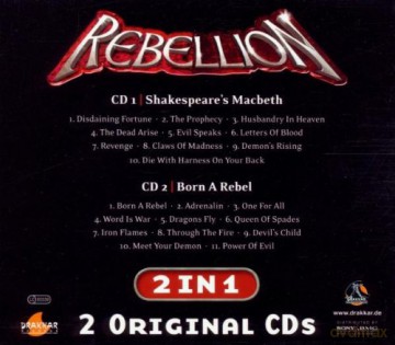Rebellion: Shakespeare/Born [2CD]