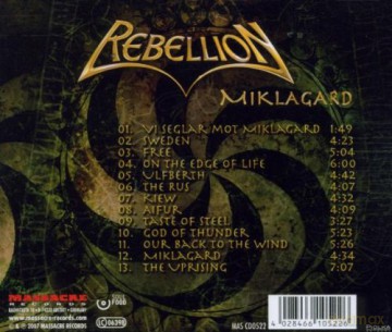 Rebellion: Miklagard [CD]