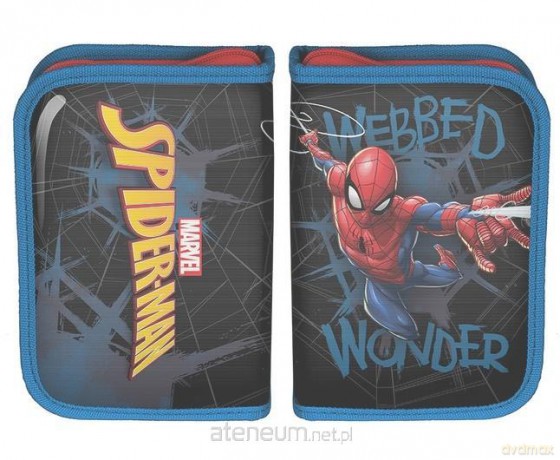Piórnik z wyposażeniem Spiderman SPL-001