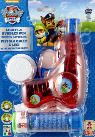Pistolet do robienia baniek mydlanych Paw Patrol