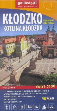 Plan miasta - Kłodzko. Kotlina Kłodzka 1:8 000 [KSIĄŻKA]