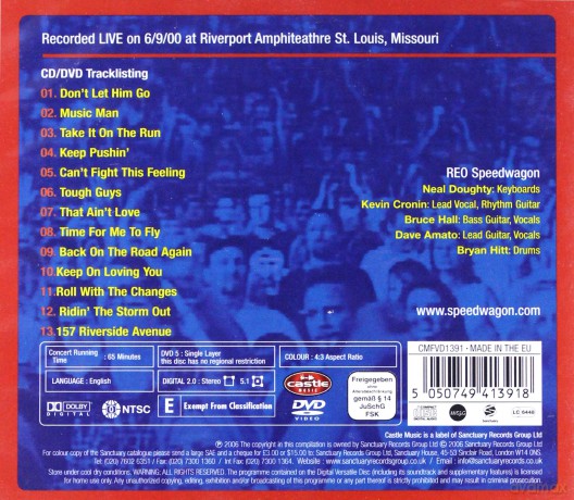 Reo Speedwagon: Live Plus  [CD]+[DVD]