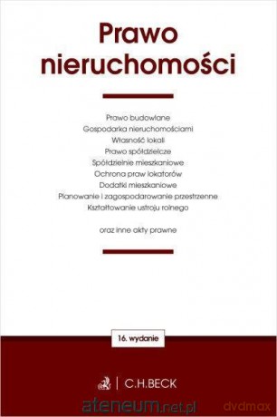 Prawo nieruchomości oraz ustawy towarzyszące [KSIĄŻKA]