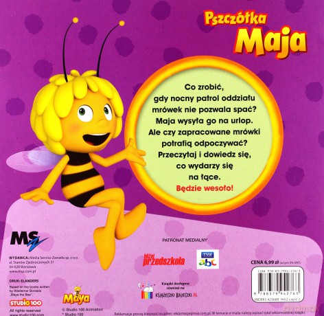 Pszczółka Maja 2 Dzień Bez Patrolu [KSIĄŻKA]