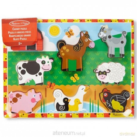 Puzzle drewniane Farma