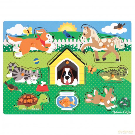 Puzzle drewniane Zwierzątka