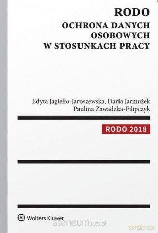 RODO Ochrona danych osobowych w stosunkach pracy [KSIĄŻKA]