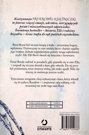 Seria Królewska (Tom 2) Przeklęty książę - Erin Watt [KSIĄŻKA]