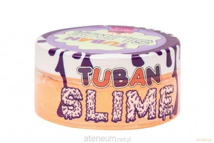 Slime brokat neon pomarańczowy 0,2 kg